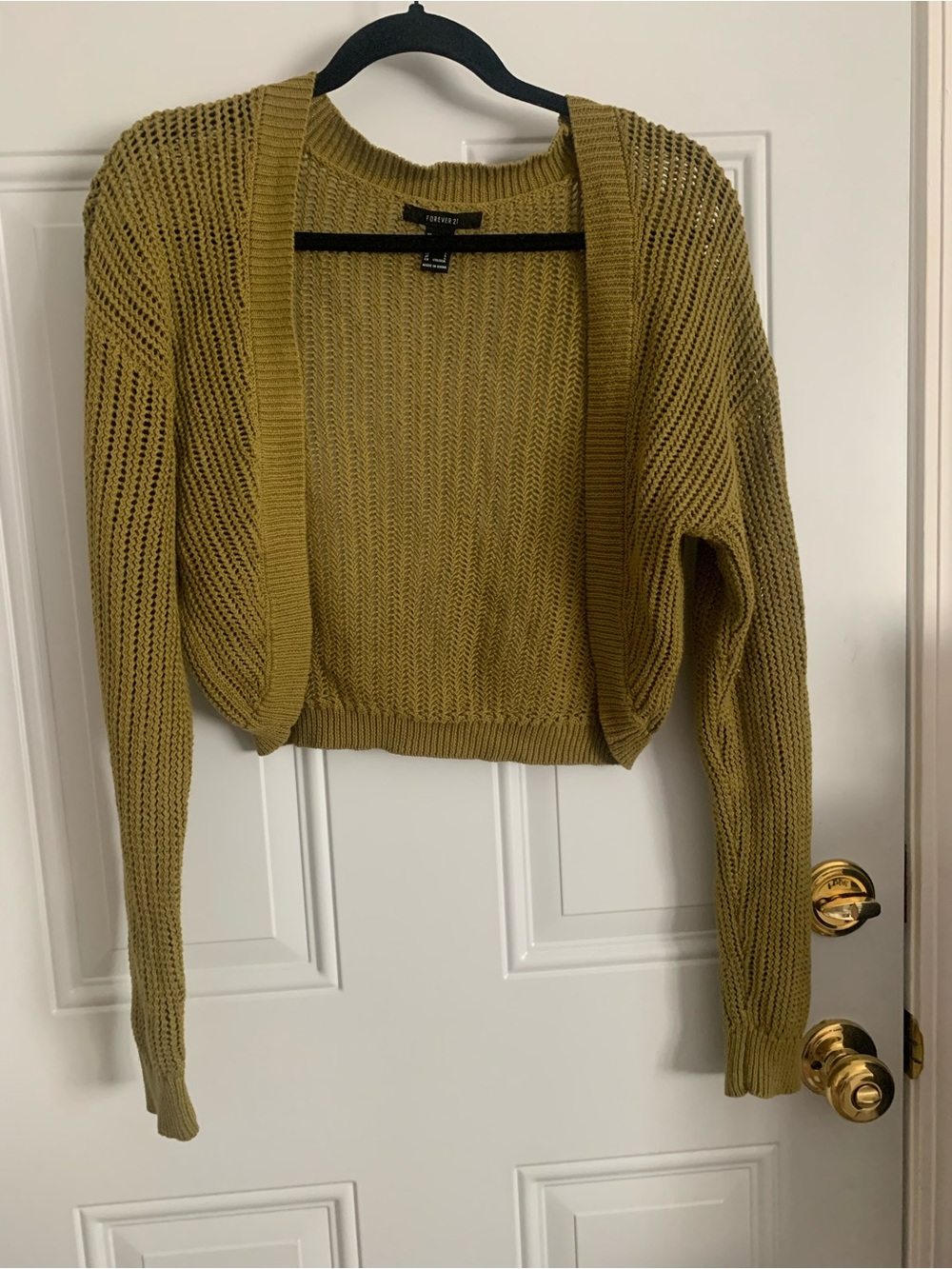 Cropped cardigan